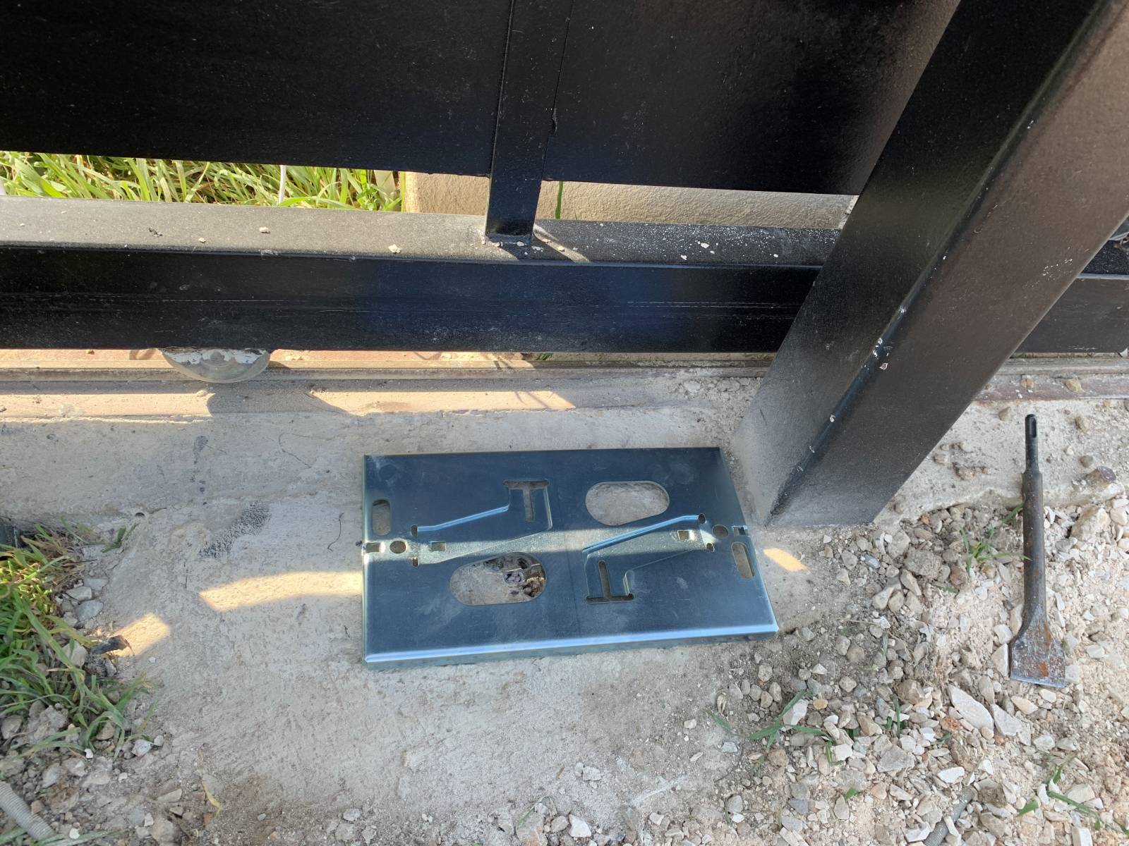 automatisations services plaque de fixation moteur came