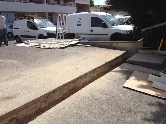 travaux de maçonnerie portail motorisé pour résidence 13