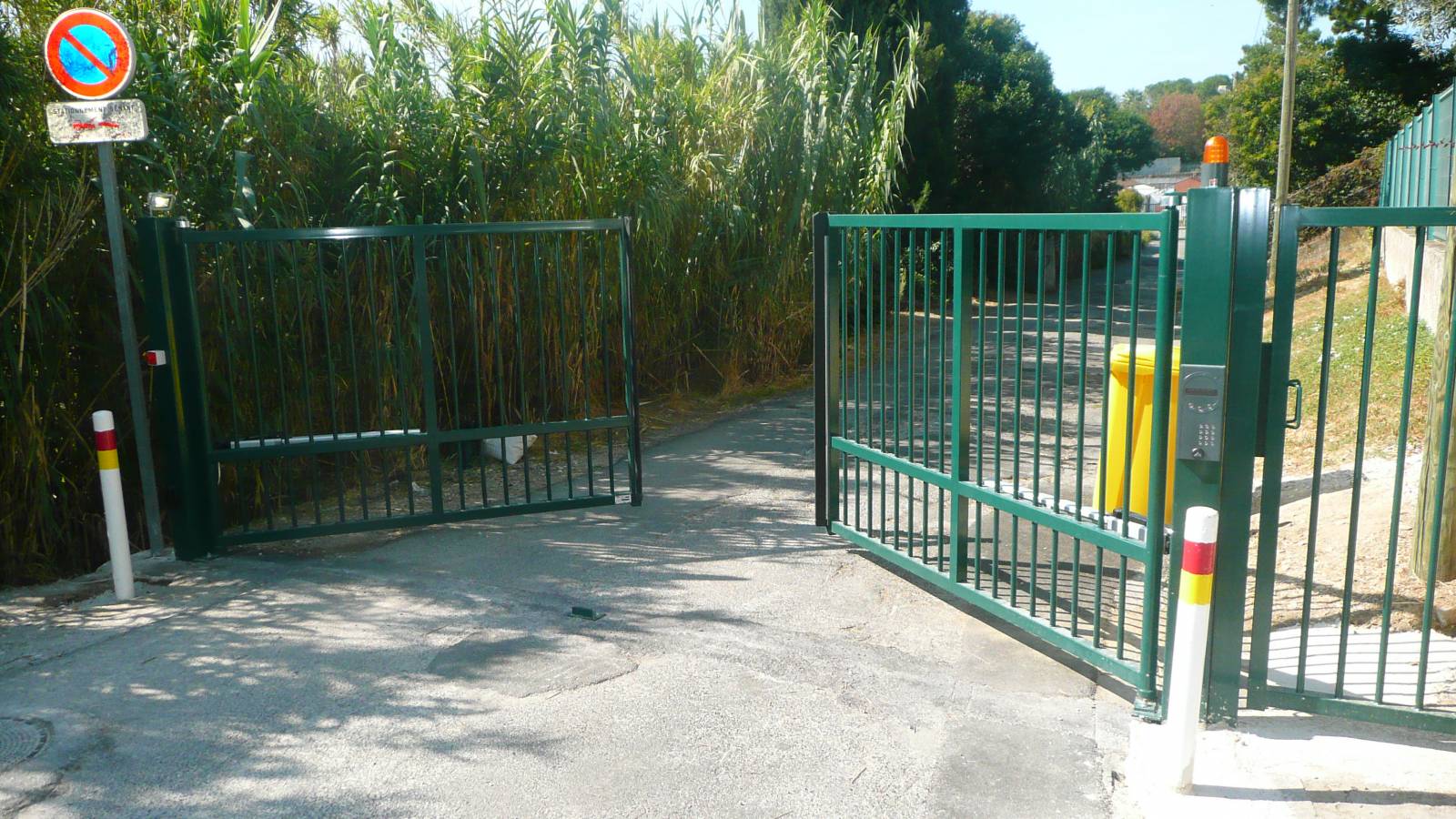 portail battant automatique collectif entre aix et marseille