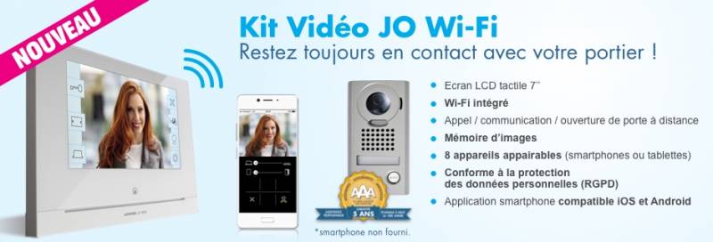 Portier aiphone vidéo jo wifi chez automatisations services 13240
