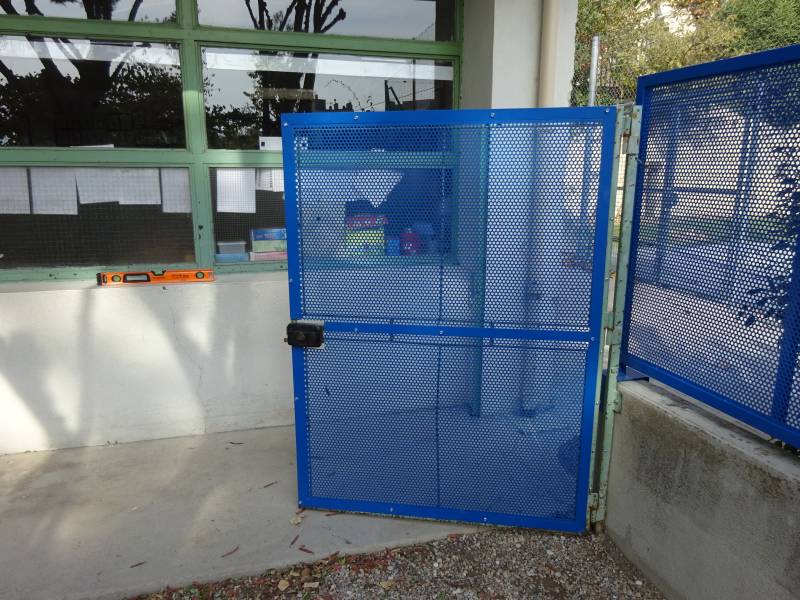 Portillon thermolaqué sur mesure Marseille 13011