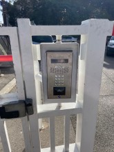 réparation platine de rue V4 inox intratone  sur résidence à marseille par automatisations services septemes