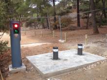 ventes bornes O&O escamotables électriques automatiques totem le tholonet