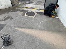 Création d'une boucle magnétique de commande au sol pour portes et portails sur Aix en Provence par Automatisations Services