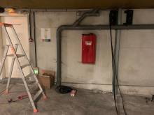 Travaux et alimentation électrique pour installation d'un système de vidéosurveillance par caméras mini dôme dahua par Automatisations Services 13