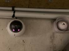 câblage et branchement mini dôme dahua dans garage résidentiel sur Marseille 13004 par AS13