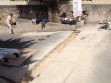 réalisation longrine portail résidentiel 13600