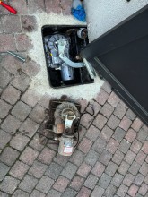 vente pièces détachées came et dépannage de portail automatique avec moteur dans le sol à Aubagne