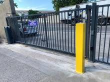 poteau de protection moteur portail coulissant sur mesure Marseille Aix en Provence Automatisations Services 13240